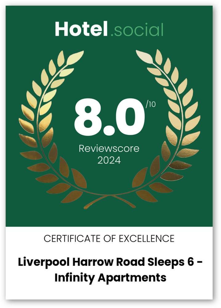 Liverpool Harrow Road Sleeps 6- Infinity Apartment エクステリア 写真